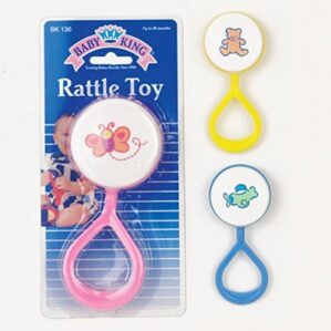 BABY KING RATTLE TOY