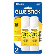 36g 1.27 Oz. Washable Jumbo Glue Stick 2 Pack