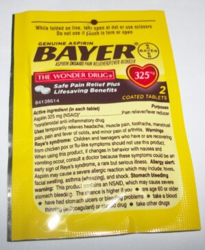 BAYER-ASPRIN-50X2