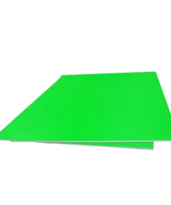 20" X 30" Fluorescent Green Foam Board