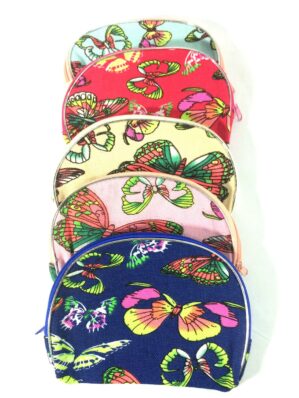 BUTTERFLY PRINT MAKEUP BAG
