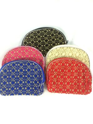 GLITTER LACE MAKEUP BAG