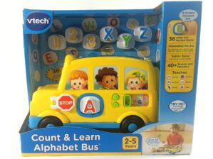 VTECH COUNTS & LEARN ALPHABET BUS