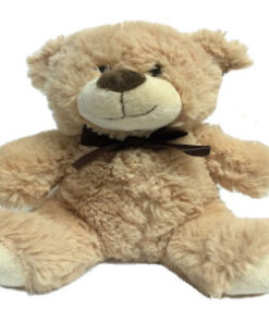 12" TEDDY BEAR W/ BOW