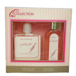 COLOGNE/LOTION SET FOR WOMEN "CAN CAN"