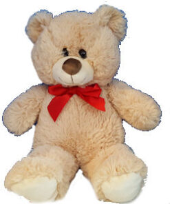 20" PLUSH TEDDY BEAR W/ BOW