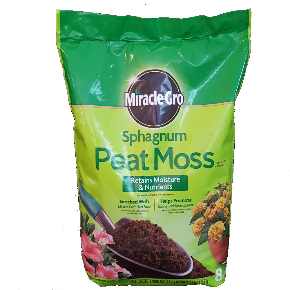 Miracle-Gro 8-Quart Sphagnum Peat Moss – ESG Variety Ltd.