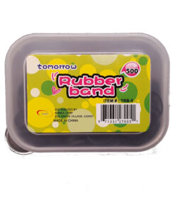 BLACK RUBBER BAND 500CT