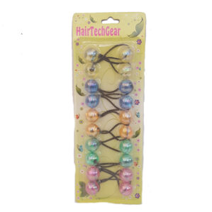 PONYTAIL HOLDER CLEAR 10CT