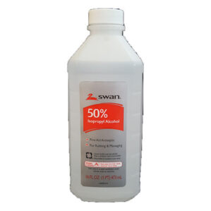 WHITE RUBBING ALCOHOL 50% 16 FL.OZ