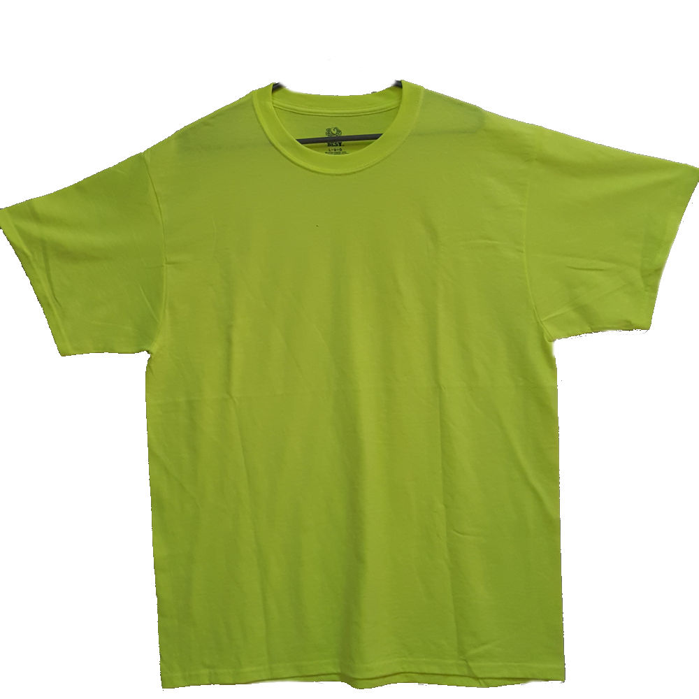 fruit of the loom green t shirts