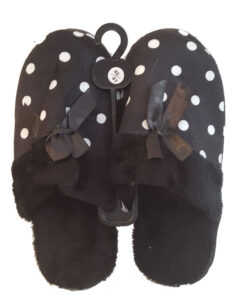 BLACK & WHITE WOMEN SLIPPERS