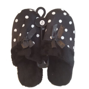 BLACK & WHITE WOMEN SLIPPERS