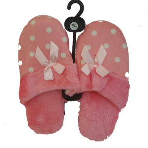 PINK & WHITE WOMEN SLIPPERS