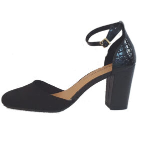 WOMEN BLACK HEEL SHOES - Image 3