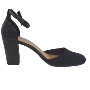WOMEN BLACK HEEL SHOES