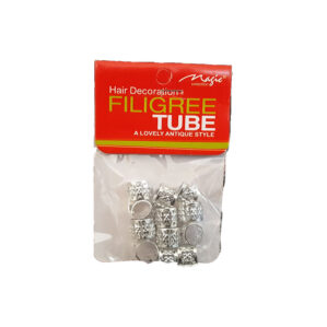SLIVER SMALL FILIGREE TUBES