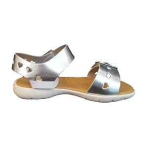 GIRLS SLIVER SANDALS W/VELCRO STRAPS - Image 2