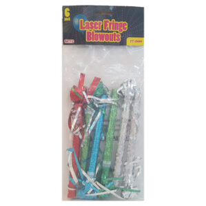 LASER FRINGE BLOWOUT 6PC