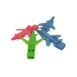 PARTY FAVOR PLANE WHISTLE 4PC