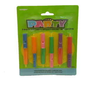 WHISTLE SLIDE FLUTE 6PC