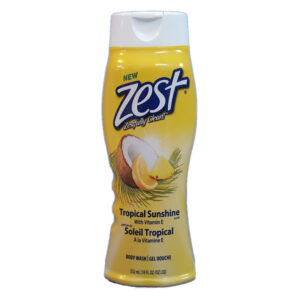 ZEST BODY WASH TROPICAL 18OZ