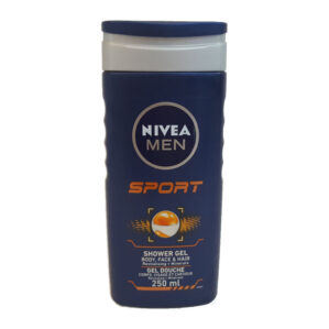 NIVEA SHOWER GEL SPORT FOR MEN 250 ML (8.45 OZ)
