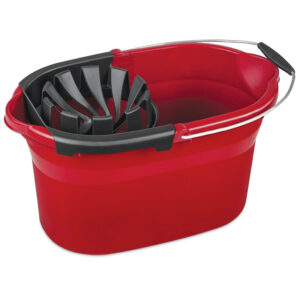 STERILITE MOP BUCKET W/RINGER 17.5qt/16.6l