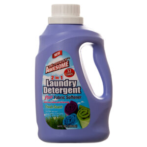 AWESOME 2IN1 LIQUID DETERGENT 64.OZ FRESH SCENT