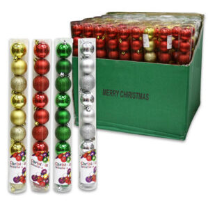 Christmas Selections Ball Ornament 9-pack - Asst