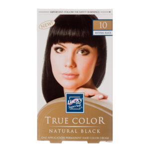 HAIR COLOR NATURAL BLACK NO.10 #LUCKY