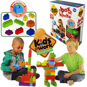 Kids@Work 24 Pc Box of Blocks
