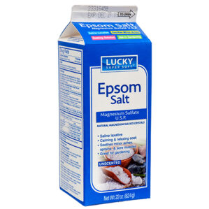 LUCKY EPSOM SALT 22 OZ