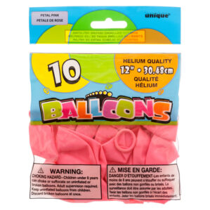 UNIQUE BALLOON 12 ROYAL BLUE 10 CT