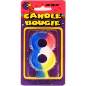 NUMERIC CANDLE 8