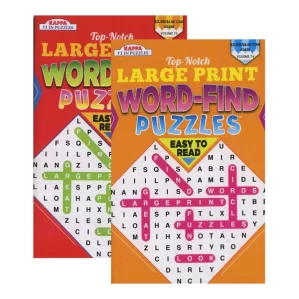 Word Finds Puzzle Book Large Print Great Big