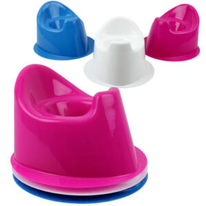 Plastic Potty Chair - Asst, 7.5H