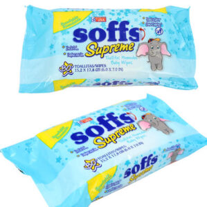 Soffs Supreme Baby Wipes - 80ct
