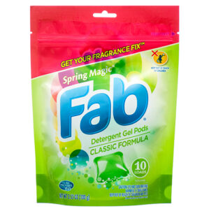 FAB LAUNDRY PODS 10CT