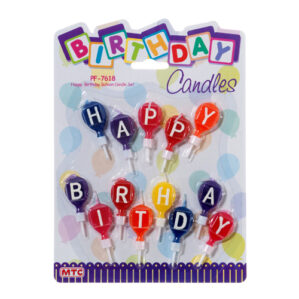B-DAY BALLOON CANDLE SET