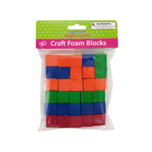 Blocks craft foam 30pk