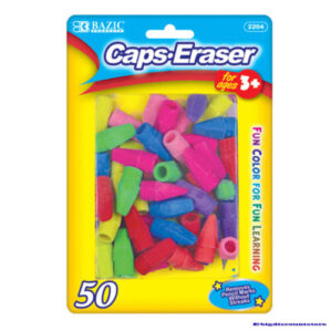 CAPS ERASER 50PK
