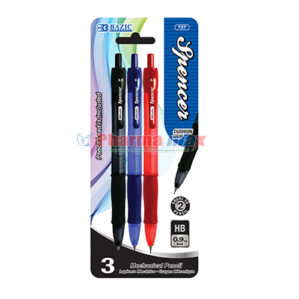Sparkly 0.9mm. Mechanical Pencil with CUSHION Grip (3/Pk)