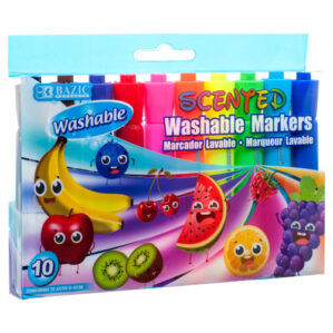 WASHABLE Scented MARKERS 10 Pack