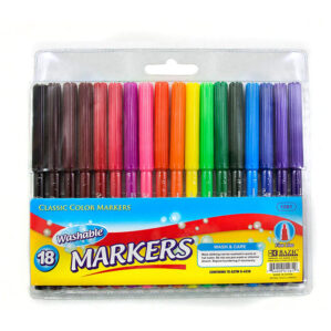 18 Fine Line Washable Watercolor Markers