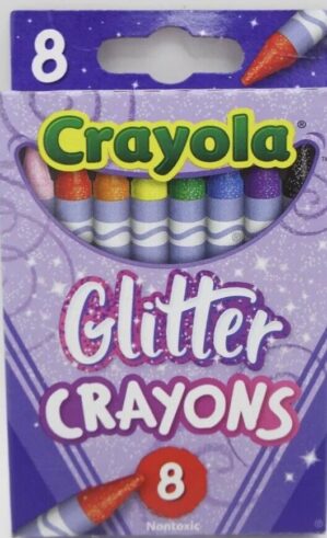Crayola Glitter Crayons 8ct