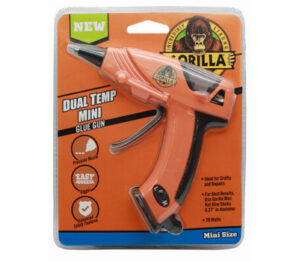 Gorilla Dual Temp Mini Glue Gun 12 Watts