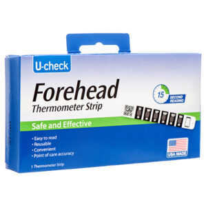 UCHECK FOREHEAD THERMOMETER STRIP