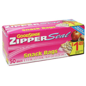 SNACK BAGS ZIPPER SEAL