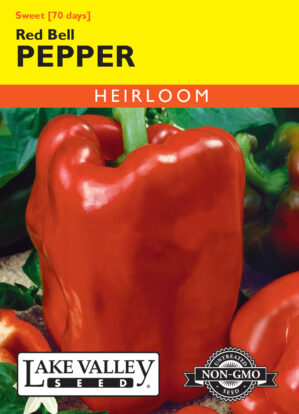 Pepper Sweet Red Bell  (seeds)